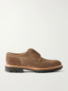 Mr P. - Suede Brogues - Neutrals