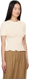 SEA NY Beige Abbie T-shirt