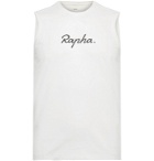 Rapha - Indoor Training Logo-Print Stretch-Jersey Cycling Tank Top - Neutrals
