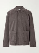 Amomento - Garment-Dyed Denim Jacket - Brown