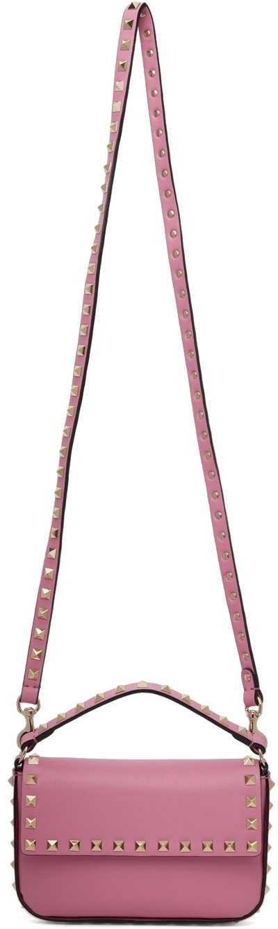 Valentino Garavani Pink Mini Rockstud Bag
