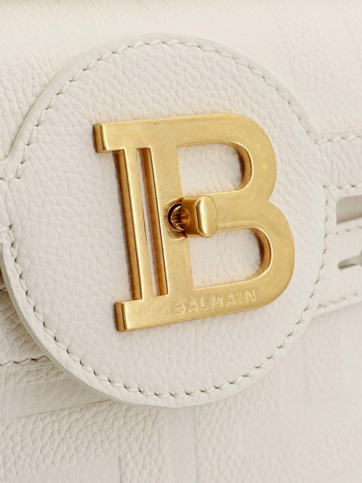 BALMAIN ホワイト ショルダーバッグ Balmain B Buzz 23 White Womens Balmain