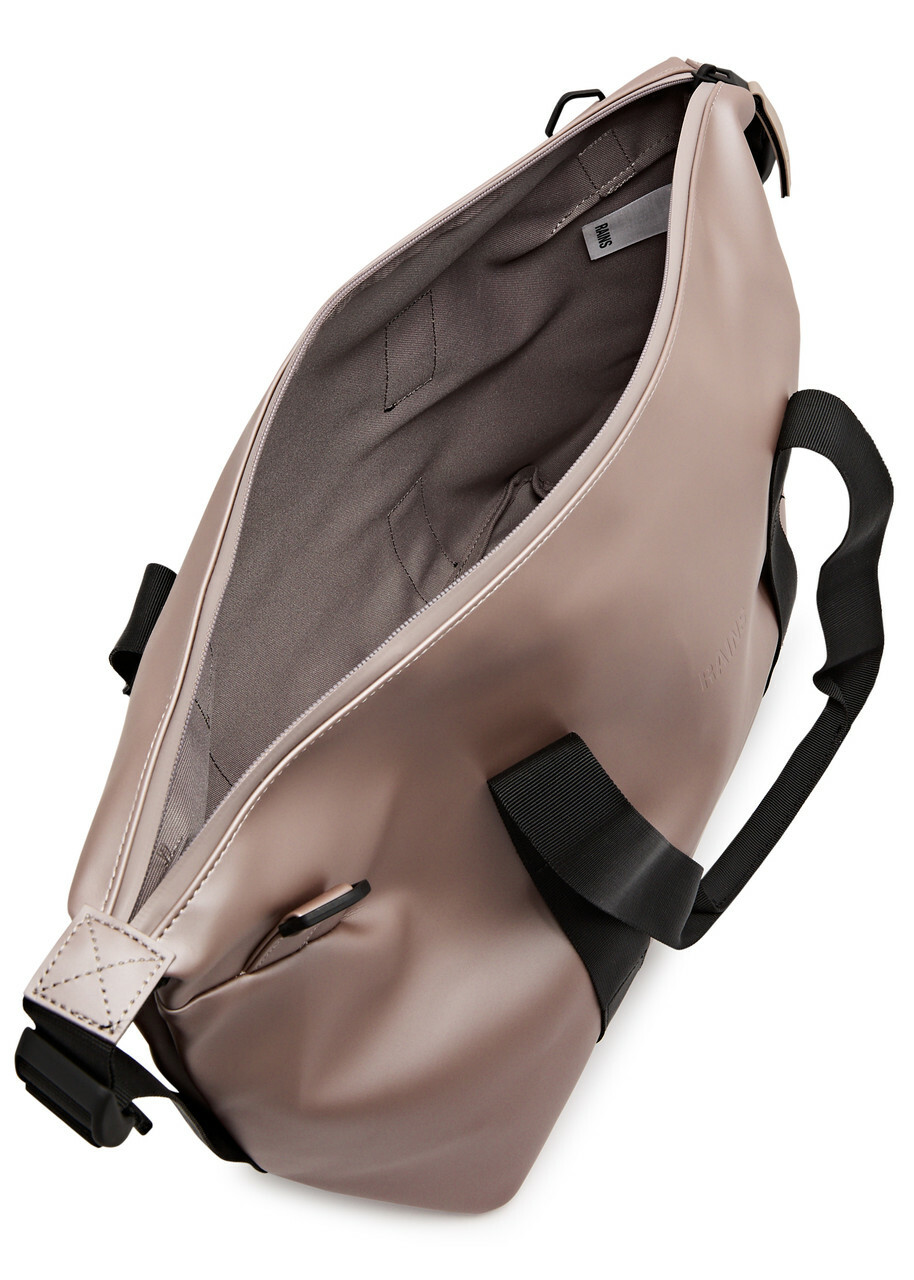 Rains Hilo Weekend Small Rubberised Holdall - Lilac