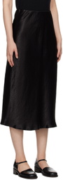 Max Mara Leisure Black Alessio Midi Skirt