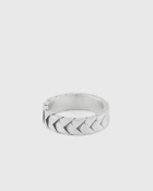 Serge De Nimes Silver Woven Ring Silver - Mens - Jewellery