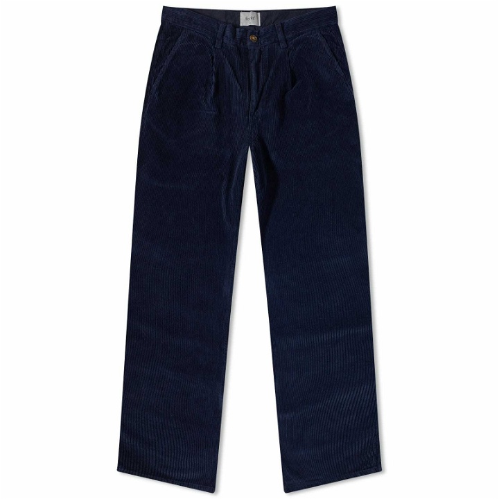 Photo: Foret Men's Shed Corduroy Pant in Navy