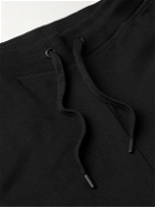 Canada Goose - Huron Tapered Logo-Appliquéd Cotton-Jersey Sweatpants - Black