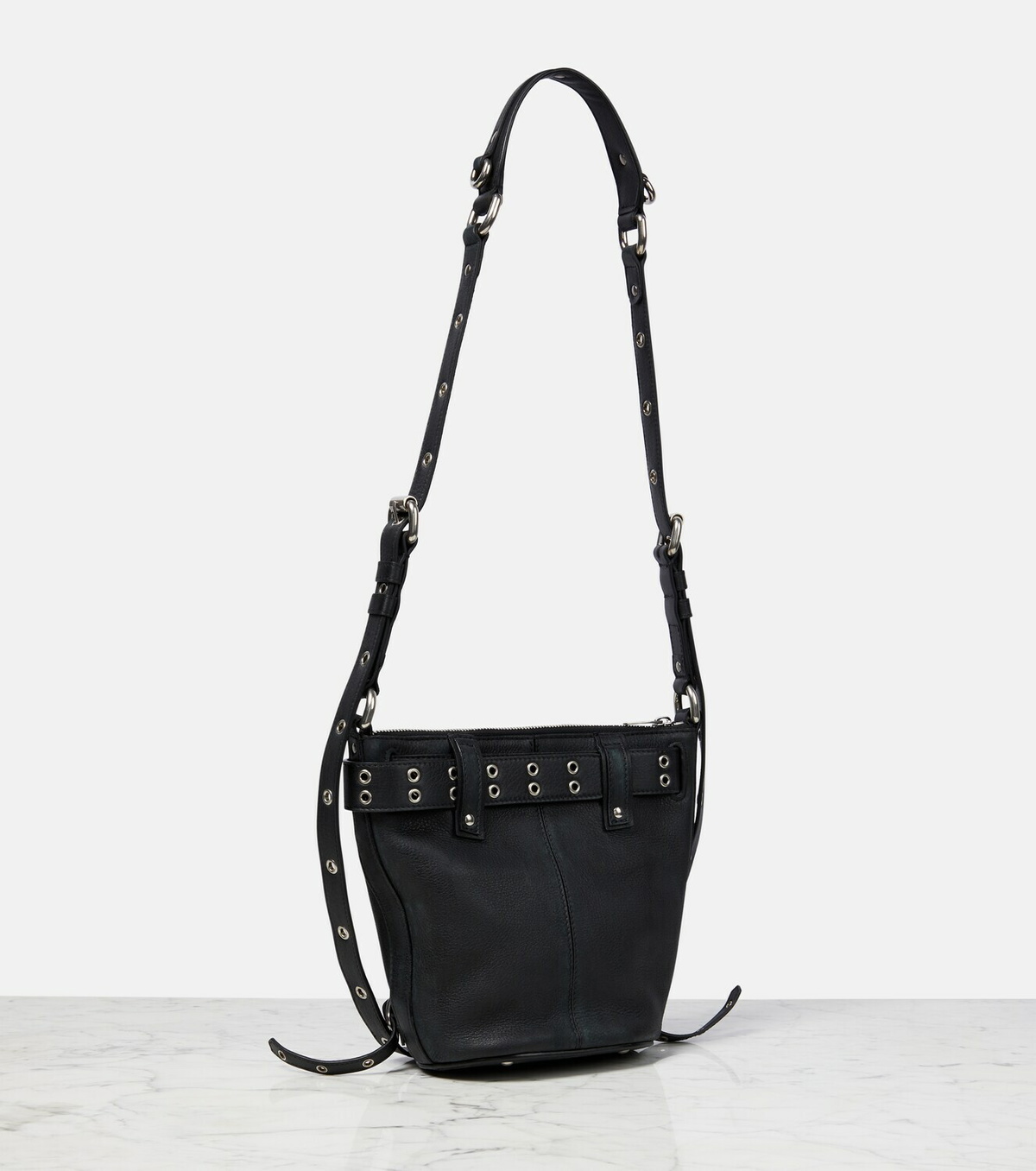 Balenciaga - Emo XS leather bucket bag Balenciaga