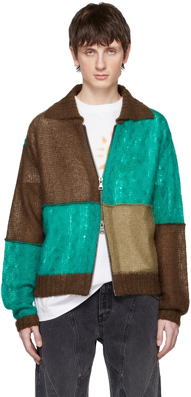 Photo: Andersson Bell Brown & Green Mateira Sweater