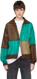 Andersson Bell Brown & Green Mateira Sweater