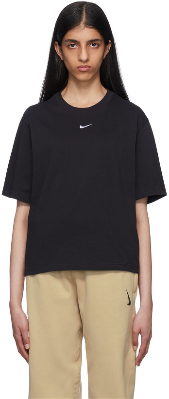 Photo: Nike Black Sportswear Essential T-Shirt
