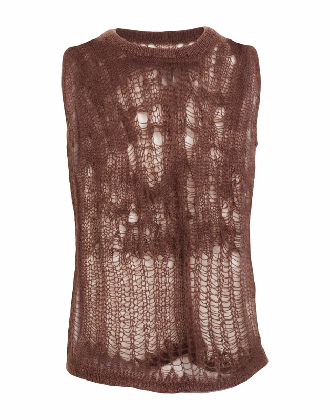Photo: Rick Owens Mens Sweater in Brown