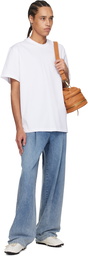 WOOYOUNGMI Blue One-Tuck Banding Denim Jeans