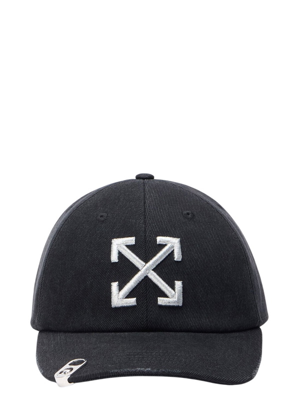 Photo: Off-White Denim Washed Baseball Cap
