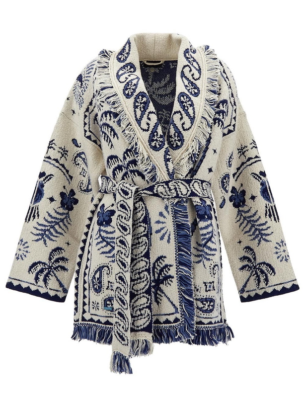 Photo: Alanui Lush Nature Foulard Cardigan