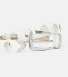 Khaite - Benny studded leather belt