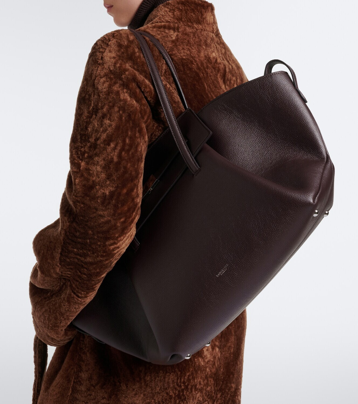 DeMellier Brooklyn Large leather shoulder bag