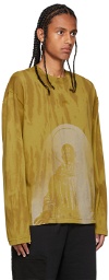 A-COLD-WALL* Yellow Erosion Long Sleeve T-Shirt