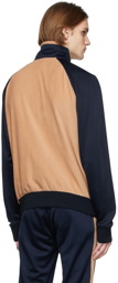 Versace Navy & Beige Logo Sweatshirt