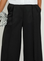 Simone Rocha Belted Wide-leg Trousers Black