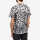 Comme des Garçons Homme Plus Men's Cables Print T-Shirt in B Pattern