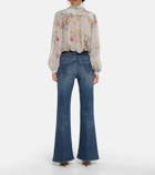 Dorothee Schumacher - Denim Love high-rise flared jeans