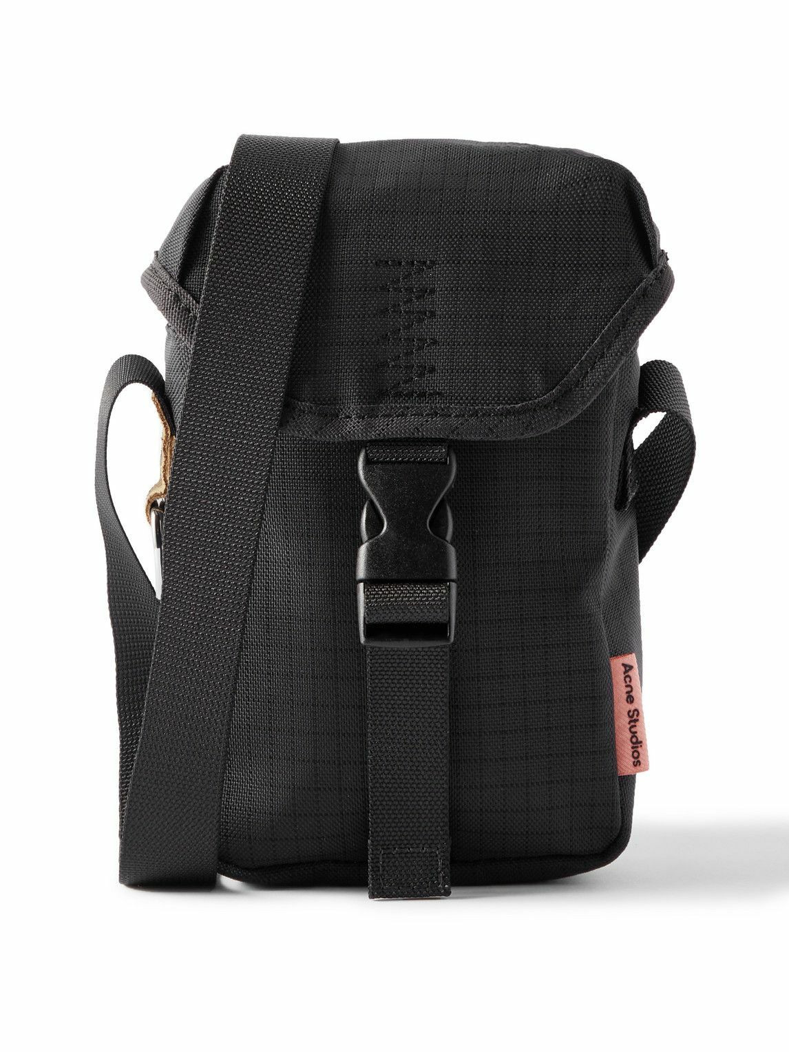 Acne Studios Adyen Post SuedeTrimmed Ripstop Messenger Bag Acne Studios