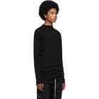 Rick Owens Black Lupetto Level Sweater