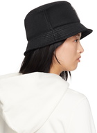 Rick Owens Black Champion Edition Gilligan Bucket Hat