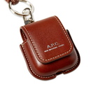 A.P.C. Men's Max Airpods Case in Hazelnut