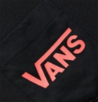 Vans - OTW Classic Logo-Print Combed Cotton-Jersey T-Shirt - Black