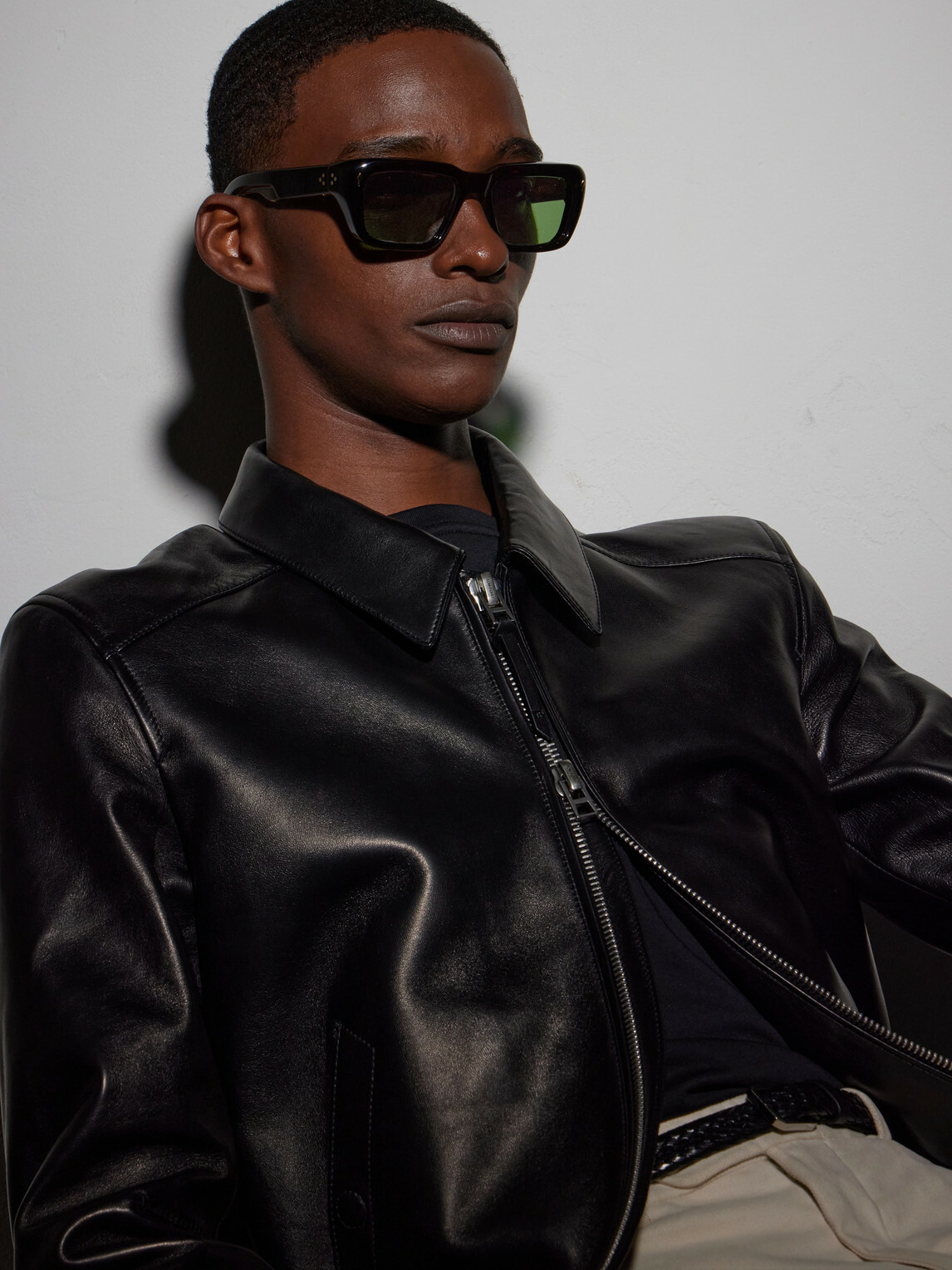 Jacques Marie Mage - Walker Squared-Frame Acetate Sunglasses