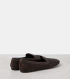 Brunello Cucinelli Raffia slippers