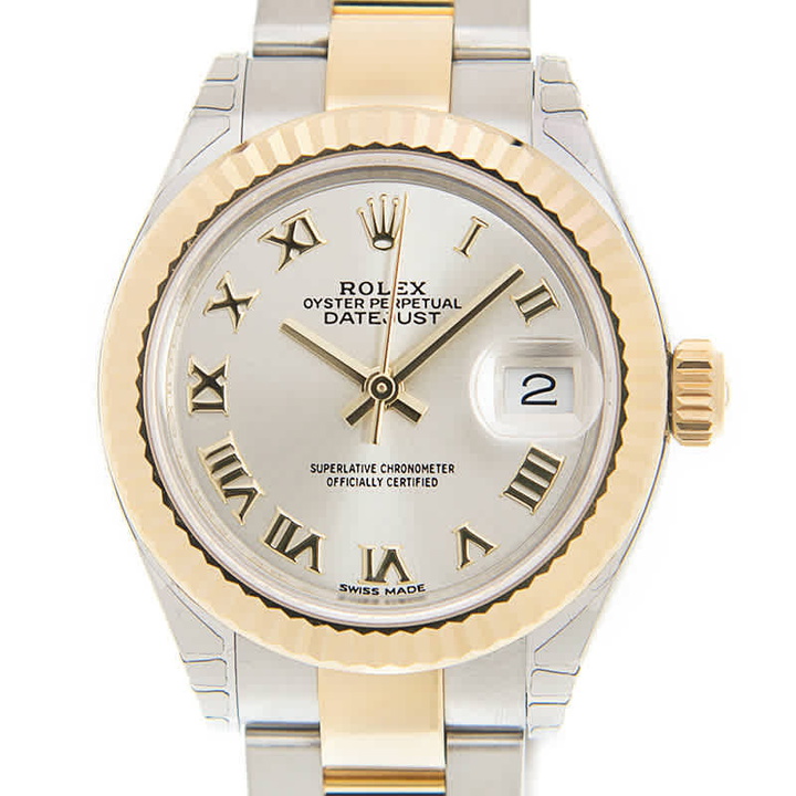 Photo: Rolex Lady-Datejust Silver Dial Automatic Ladies Oyster Watch 279173SRO