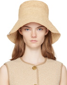 rag & bone Beige Jade Rollable Beach Hat