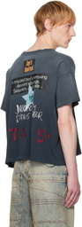 PALY Navy 'Ask Alice' T-shirt