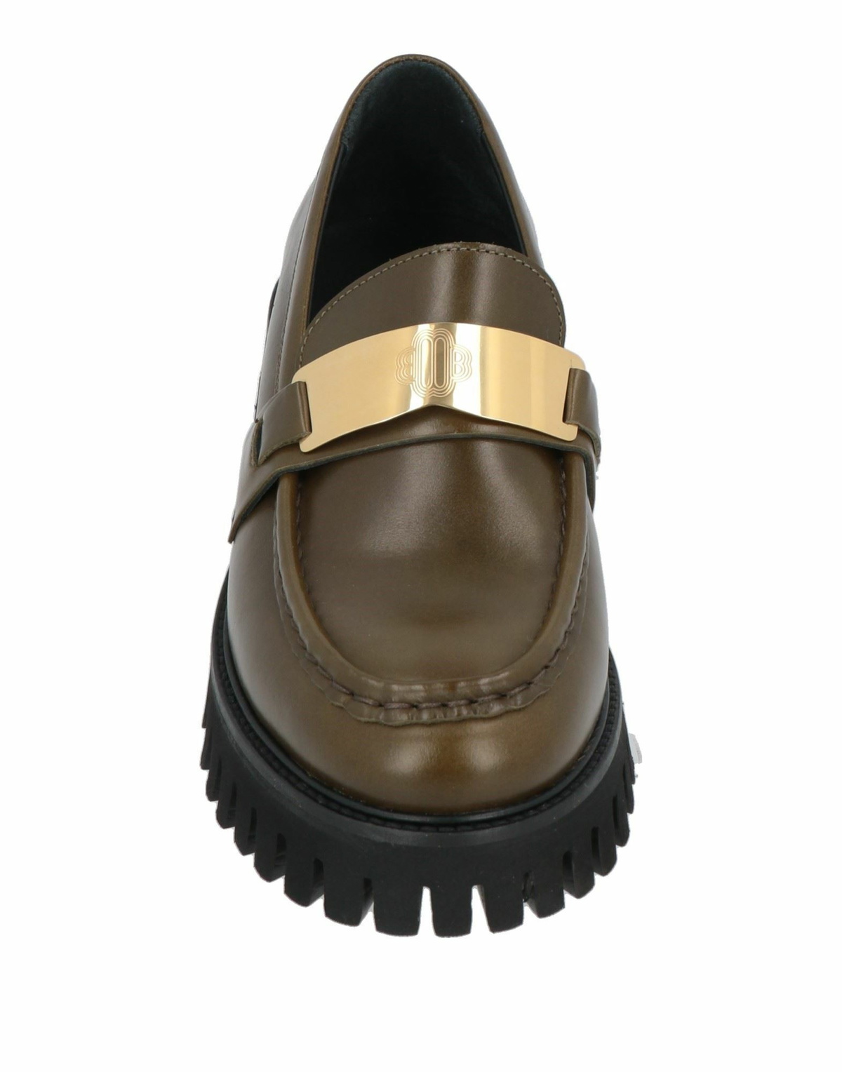 Maje Womens Loafers Khaki