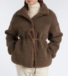 Bogner Kimberly belted teddy jacket