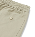 De Bonne Facture - Wide-Leg Cotton-Drill Shorts - Neutrals