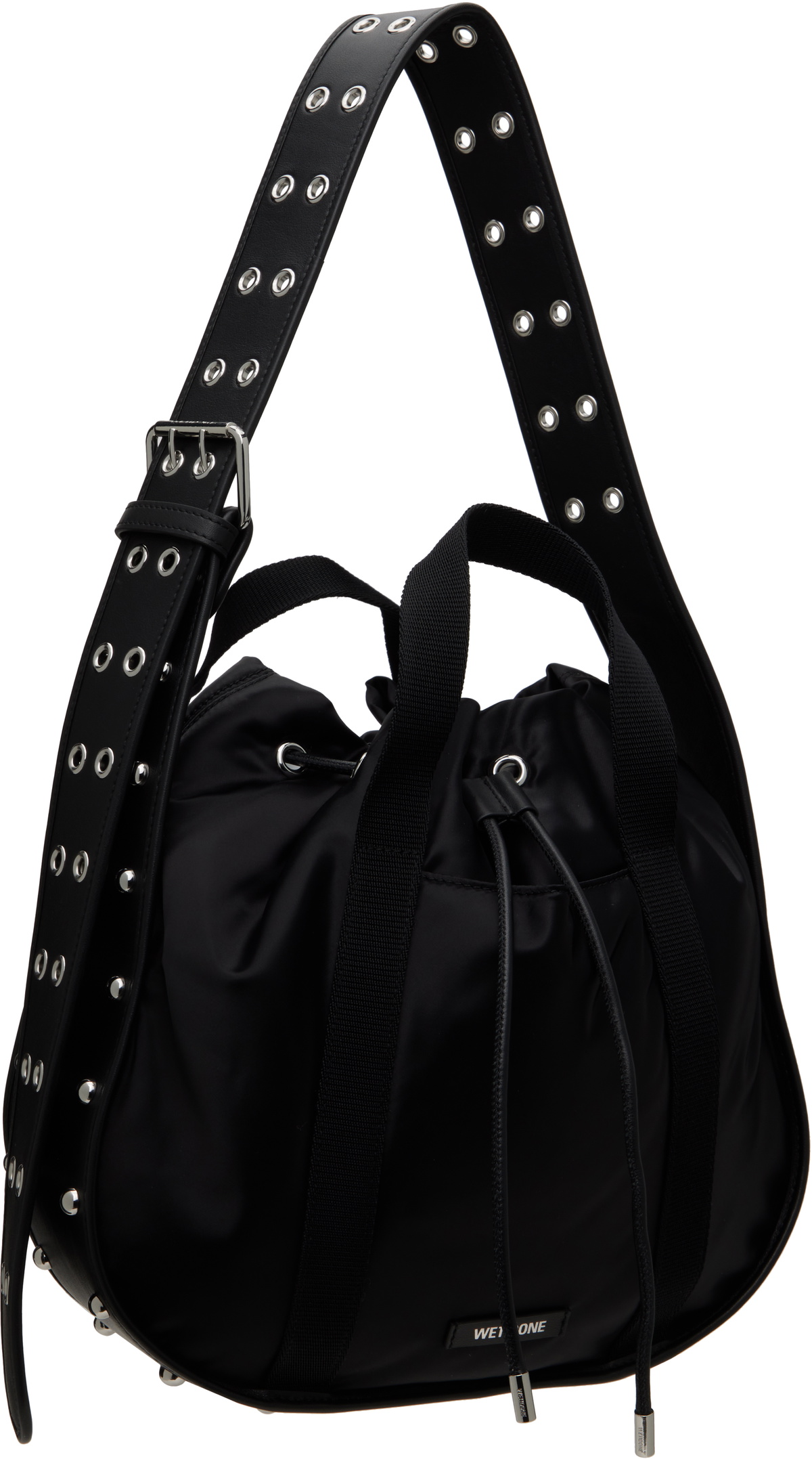 We11done Black Belted Punk Bag
