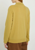 Extreme Cashmere N°223 Be For Cashmere-blend Polo Jumper - Yellow - One Size