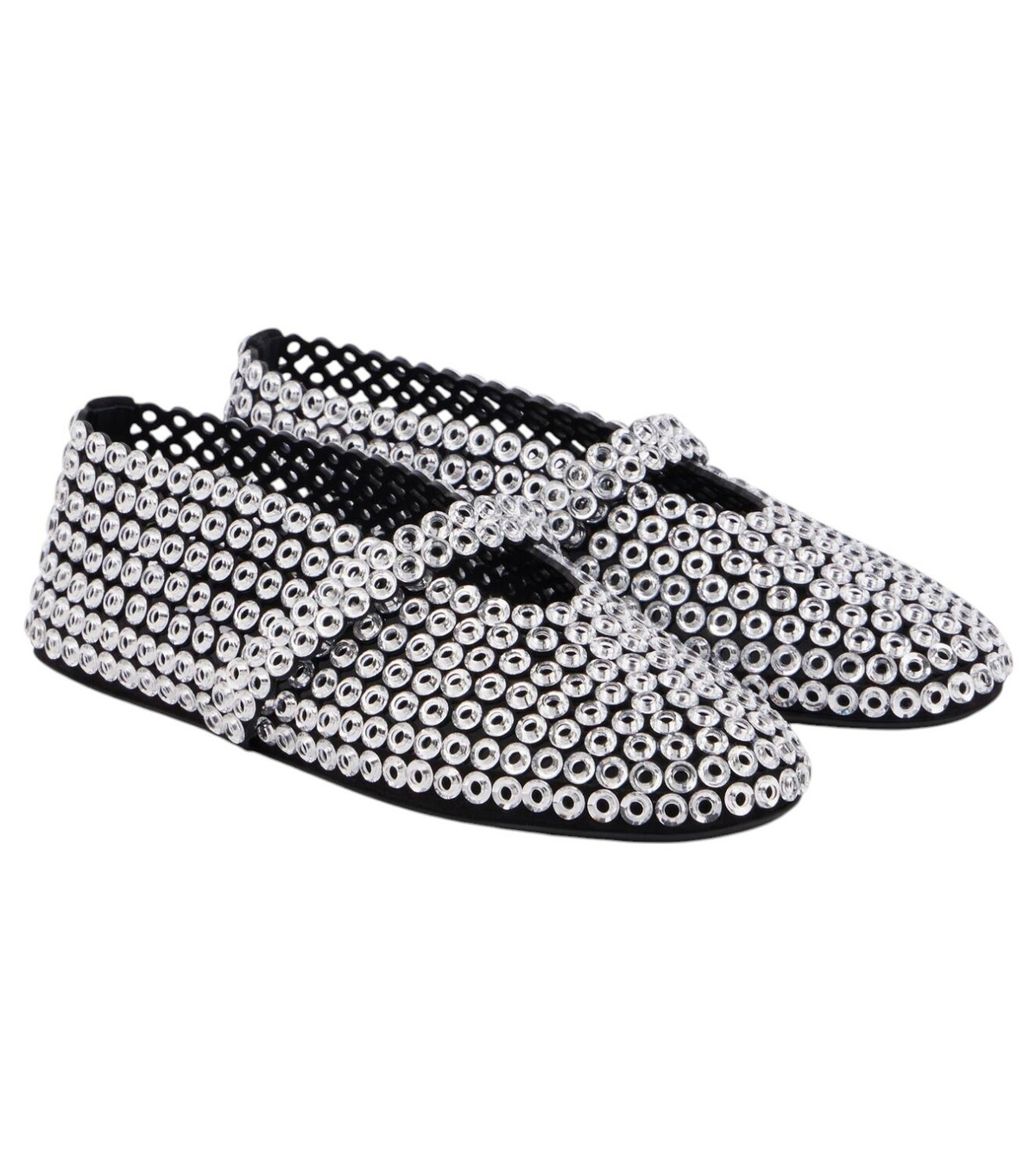 ALAIA 26S MARY JANE FLATS IN LIGHT YELLOW BEIGE LAMBSKIN WITH BOW