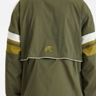 Malbon Men's Sportivia Nylon Popover Jacket in Cypress Green