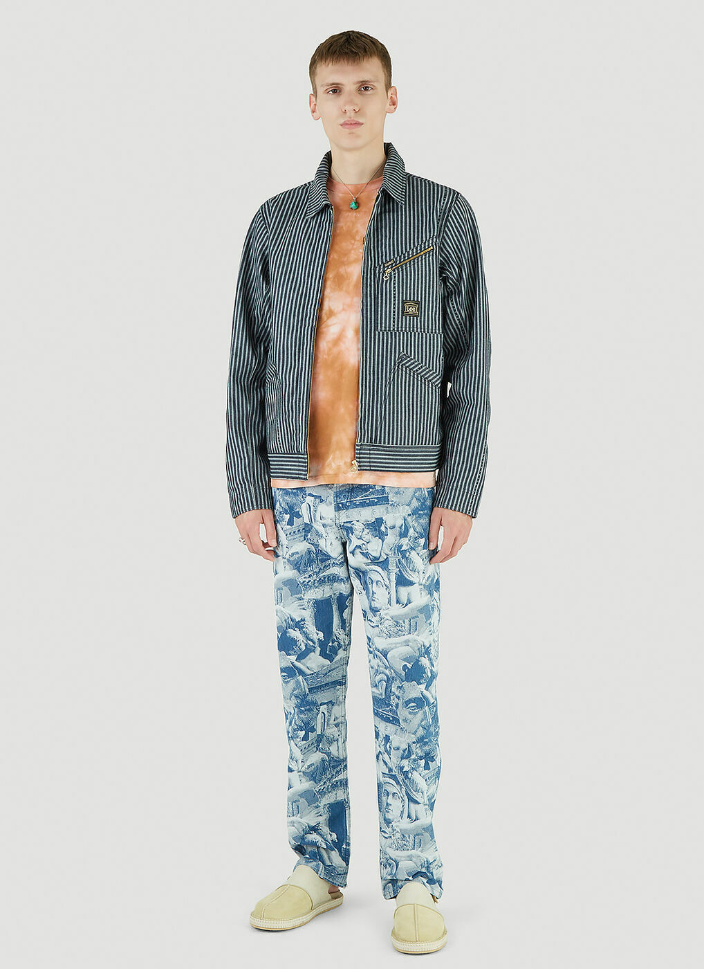 Aries x Lee - 191 J-Jacket in Blue