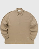 LONG SLEEVES OVERSIZE POLO WITH TOPSTITCHED AMI DE COEUR