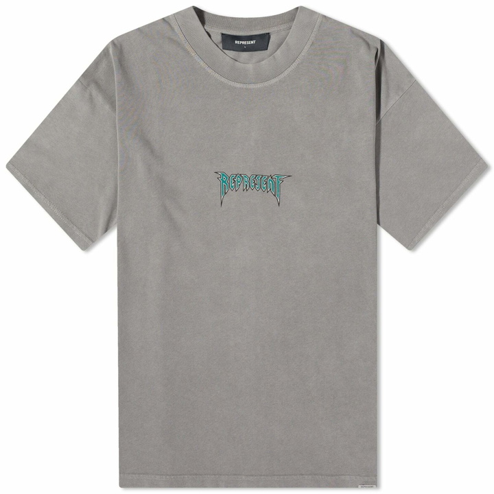 Photo: Represent Men's Rock Logo T-Shirt in Grey