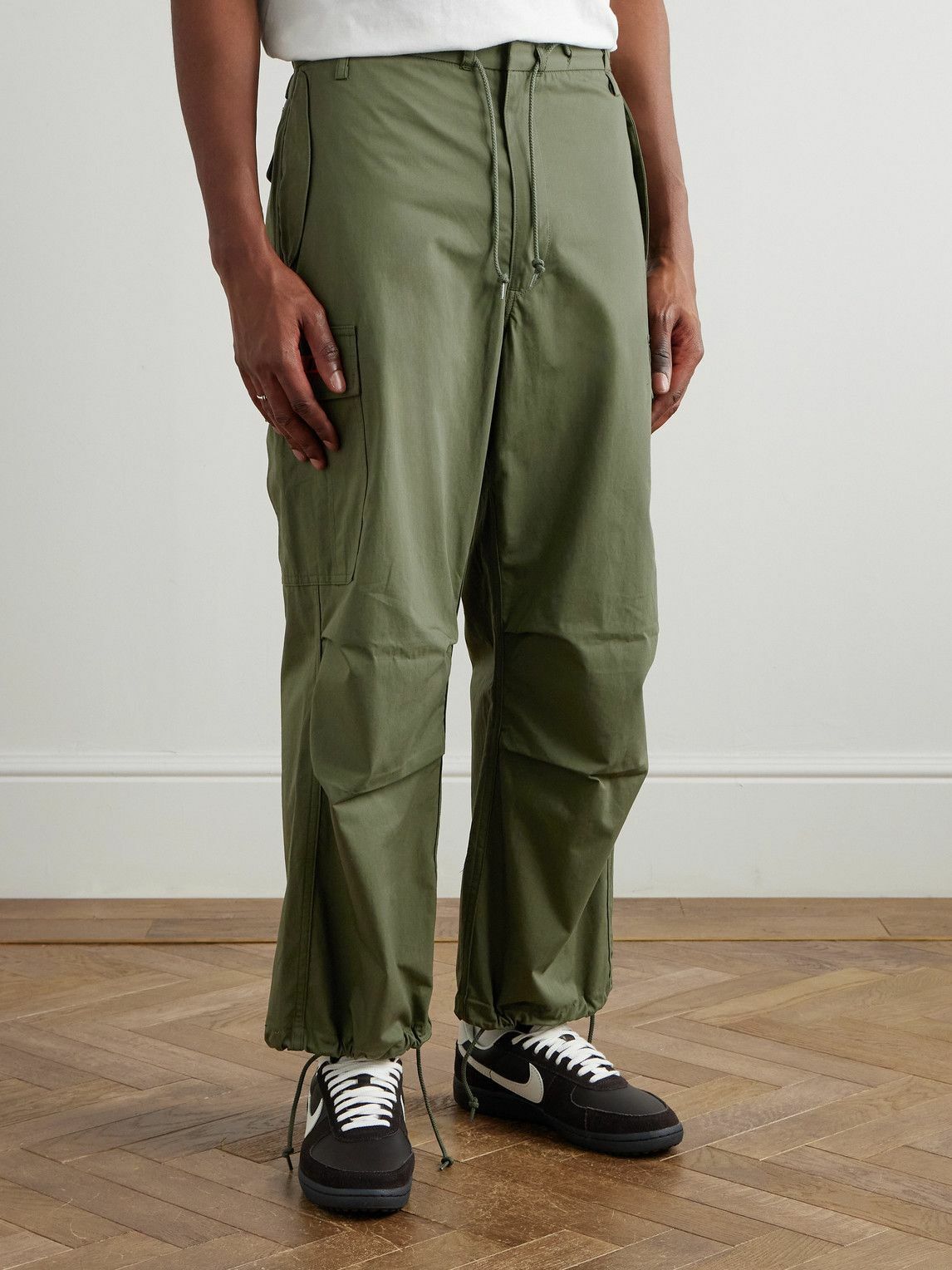 WTAPS - Straight-Leg CORDURA® Nylon Cargo Trousers - Green WTAPS