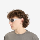 Oakley Eyejacket Redux Sunglasses in Matte Vapor/Prizm Tungsten Polar 