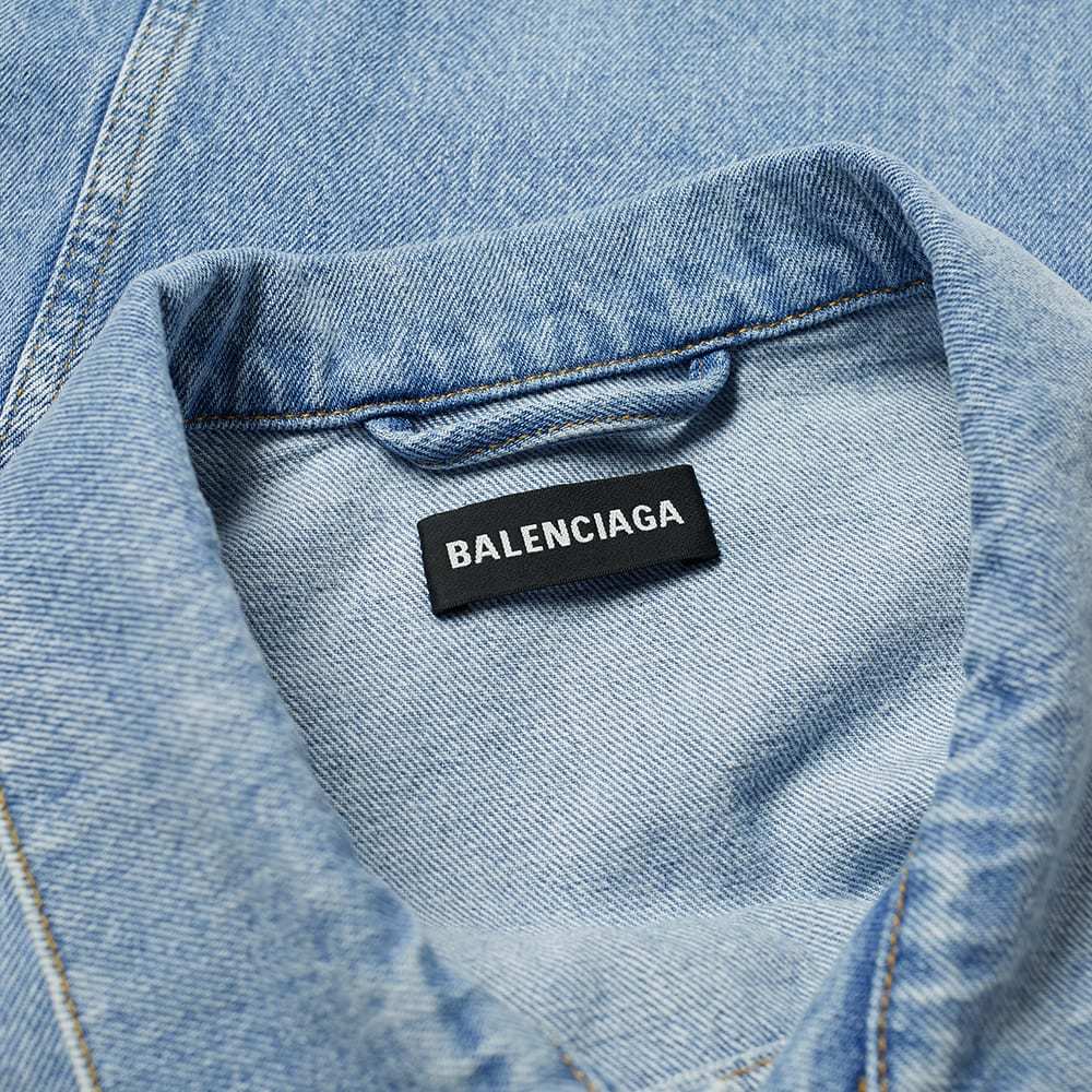 Balenciaga rainbow clearance flag denim jacket