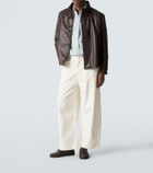 Umit Benan Ryan reversible leather jacket
